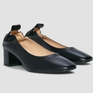 Everlane Black Day Glove Heels Sz7